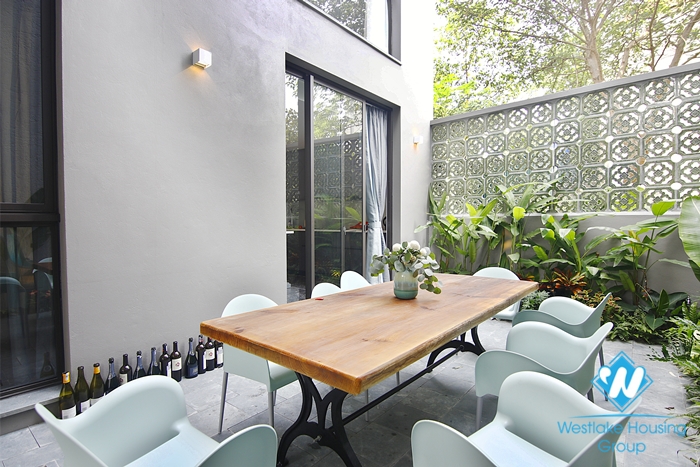 The newest house on the market is carefully prepared by the owner for every detail for rent in Ngoc Thuy Long Bien